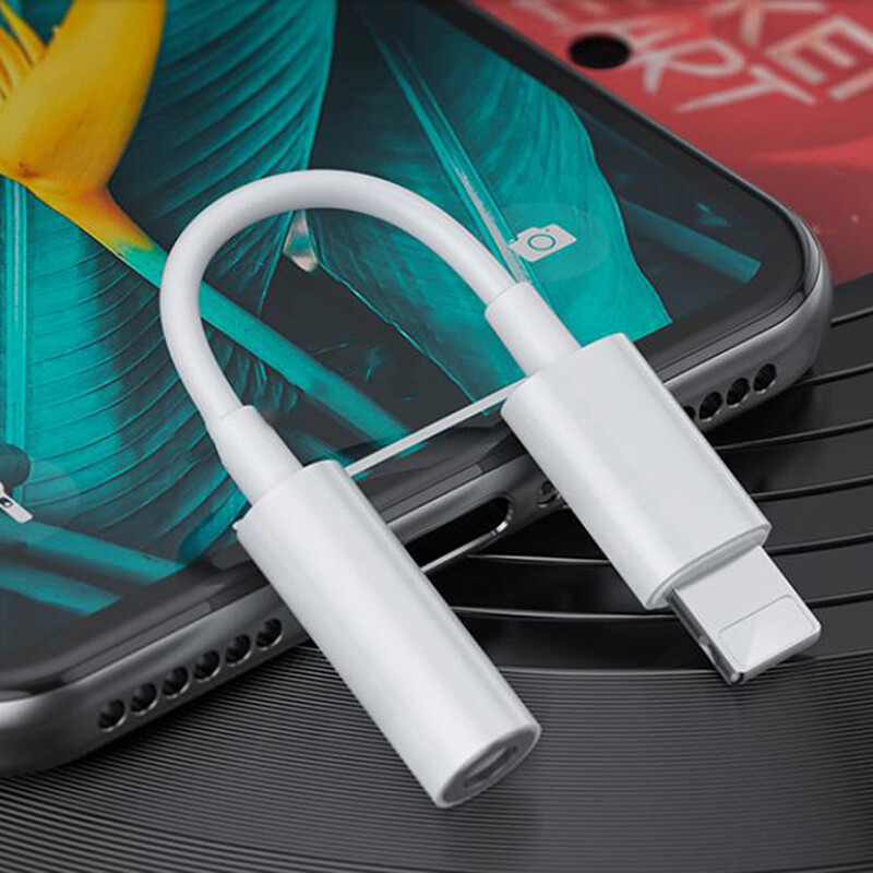 Headphone Earphone Jack Audio Converter Adapter Connector Cable for iPhone