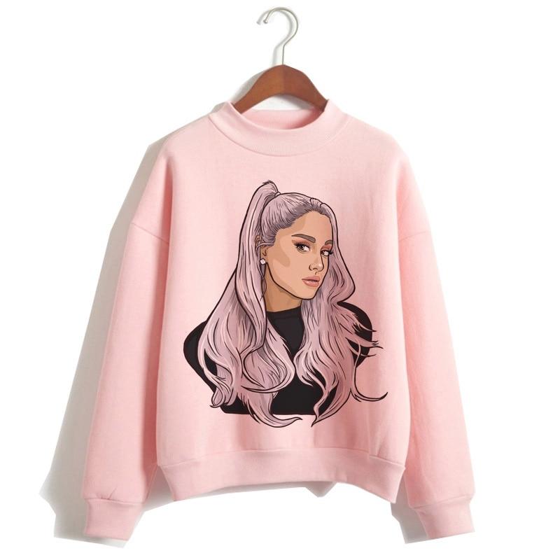 Ariana Grande Merch Store Merchandise Thank You Next Crop Top Hoodie Free Shipping