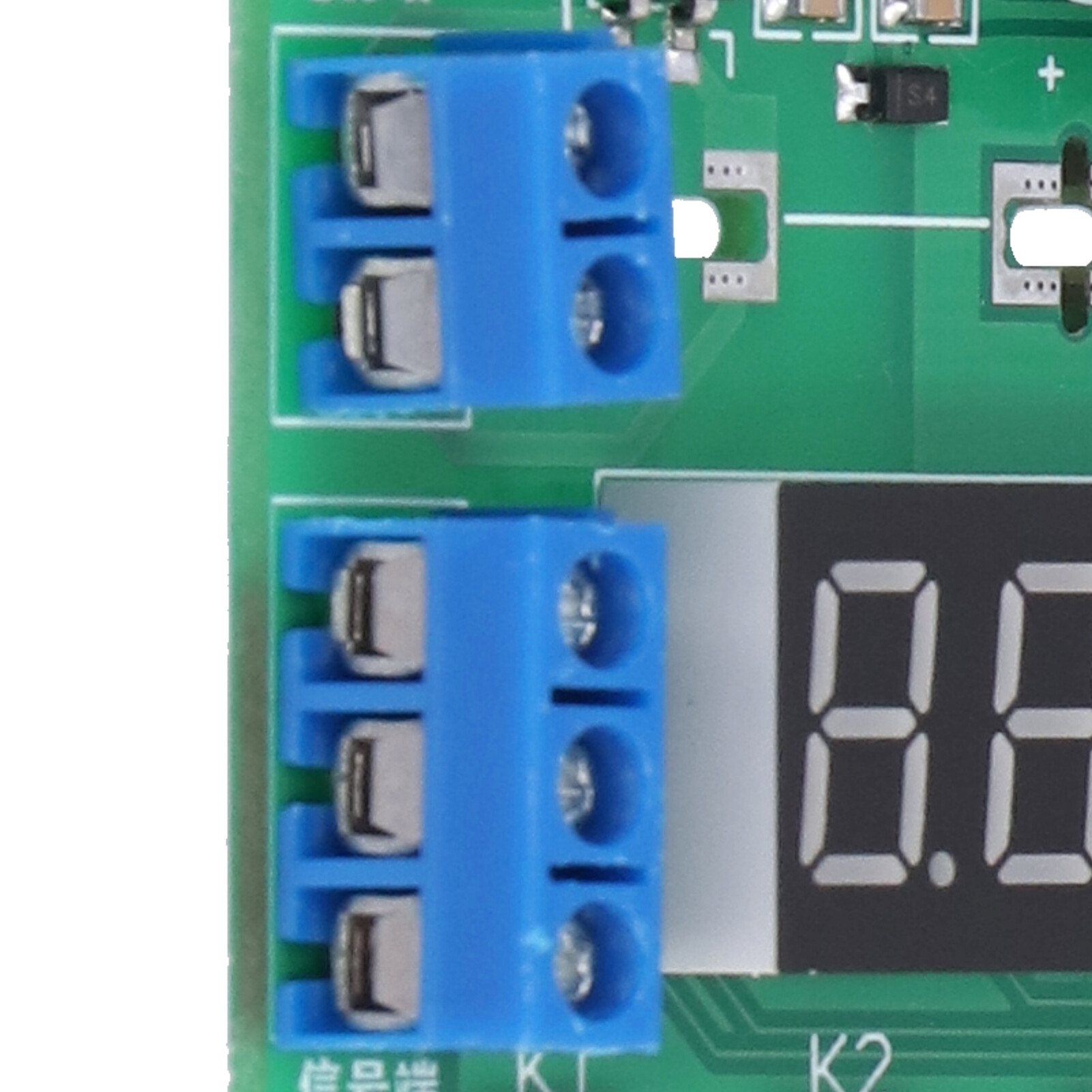 Relay Module Two‑Way DC 32 Functions Wide Voltage Working Mode 7‑30V Delay Relay Module for Controlling Water Pump Motor