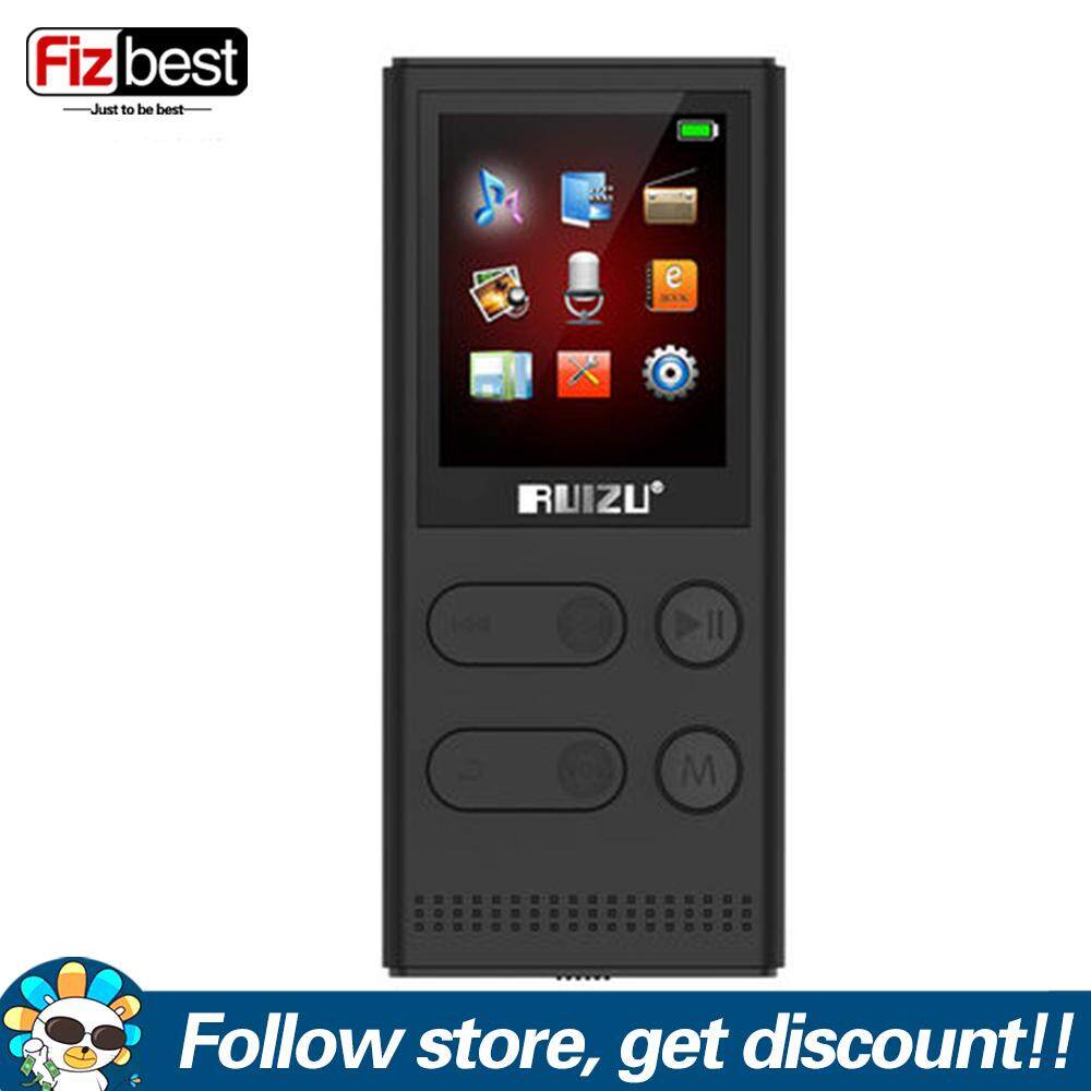 Original RUIZU X22 8G MP3 Player With High Quality Portable Lossless Voice Recorder FM Radio Music Player Support 128G TF Card