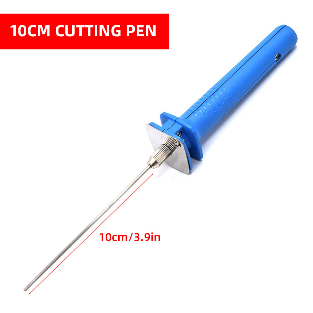 Aideepen Foam Cutting Pen Electric Heating Cutting Pen Plastic Film Cutting Bubble Film Cutting Foam Cutter 15W 110V-240V Electric Foam Polystyrene Cutting Machine Portable Styrofoam Cutter DIY Cutting Tools