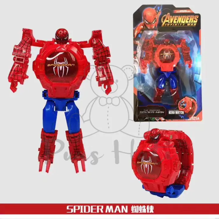 jam robot spiderman
