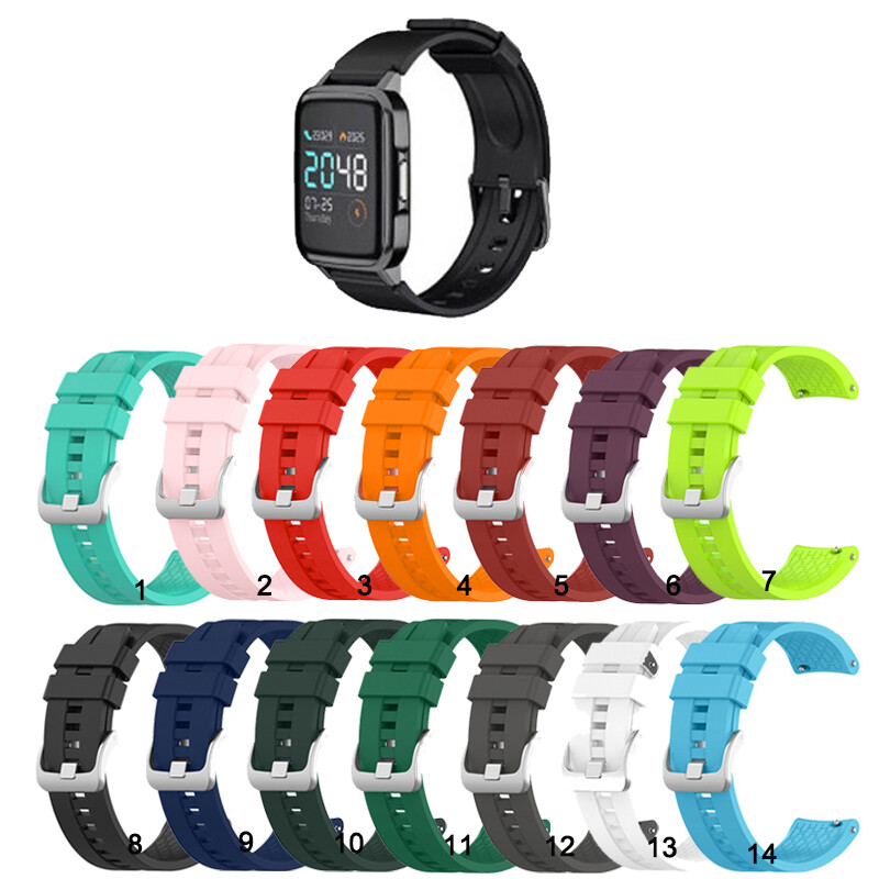 Silicone Watch Band Strap for Xiaomi Haylou LS01