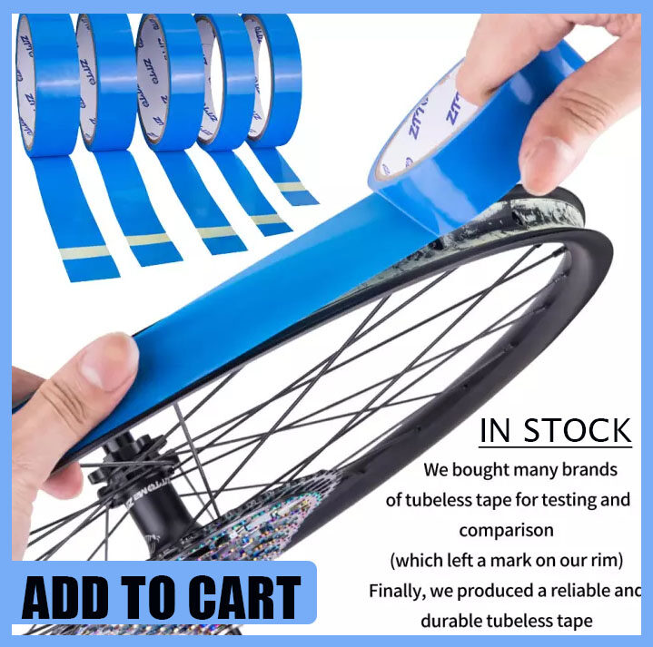 Best Dress】In Stock Bicycle Tubeless Rim Tapes MTB Road Bike rim