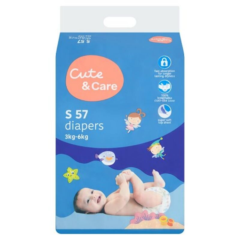 drypers huggies dry pants ready stock Tesco Fred Flo Diapers (Tape
