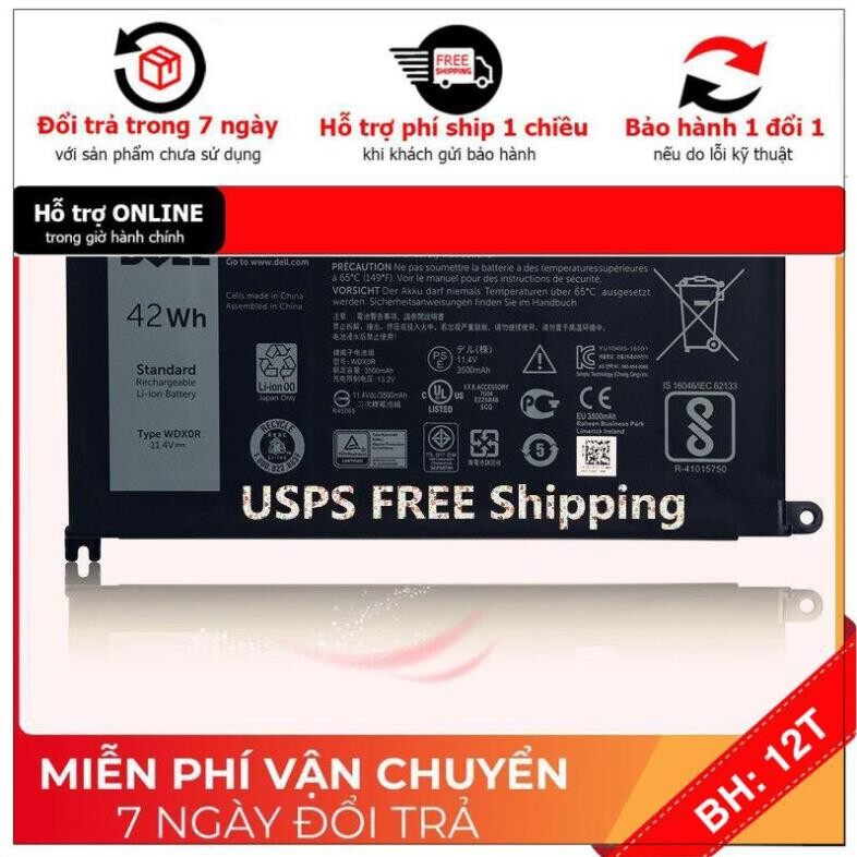 ⚡️pin laptop dell vostro 15 5568, p62f, p62f001