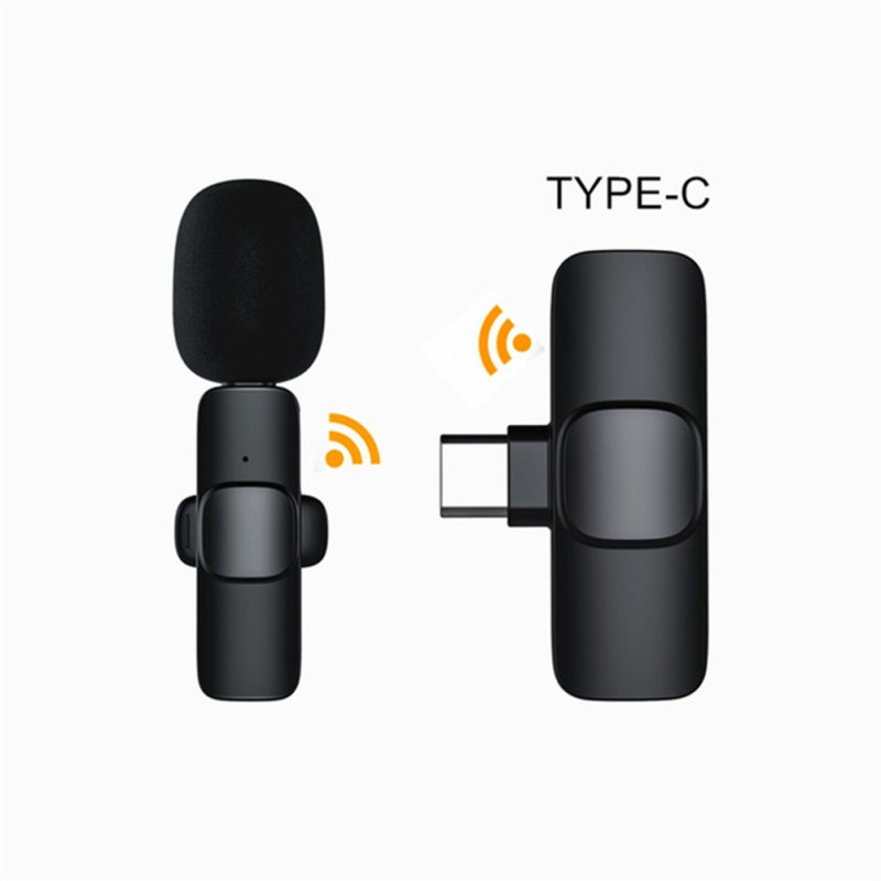 Wireless Lavalier Microphone Noise Reduction 48khz Real-time Radio Mini Type-c Mic Compatible For Android Phone
