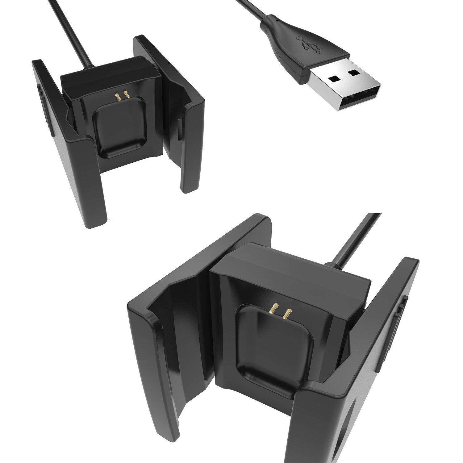1M USB Charger Charging Cable Cradle Dock Adapter for Fitbit Charge 2 3 4