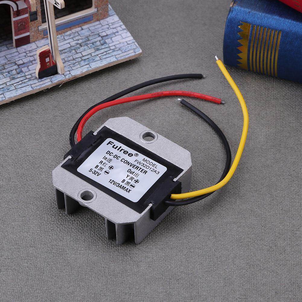 DC-DC 5-32V to 12V3A Automatic Voltage Stabilizer Power Converter Regulator