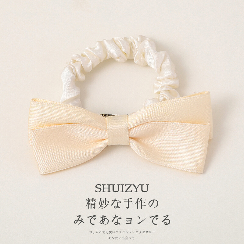 Bow hair tie