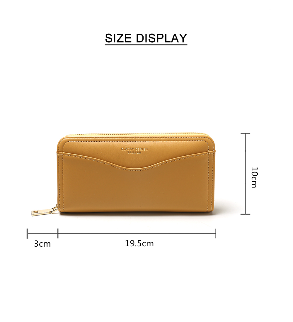 Ví Đựng Thẻ Dài Bằng Da PU Mềm Cho Nữ LIKEBAG