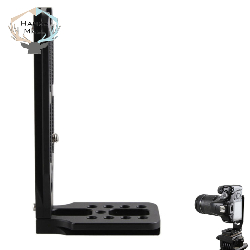 HK Universal L-shaped Bracket Shooting Quick Release Plate Stabilizer Tripod Stand Accessories For Dslr Point Camera