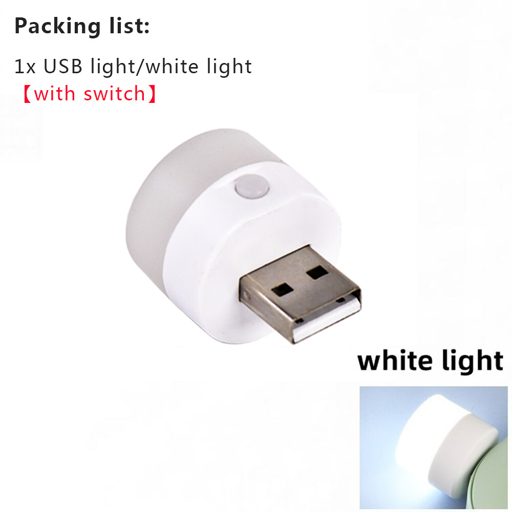 Alonefire Y07 LED Light USB Night Light Bedroom Bedside Corridor Toilet Emergency Reading USB Light Small Light Bulb