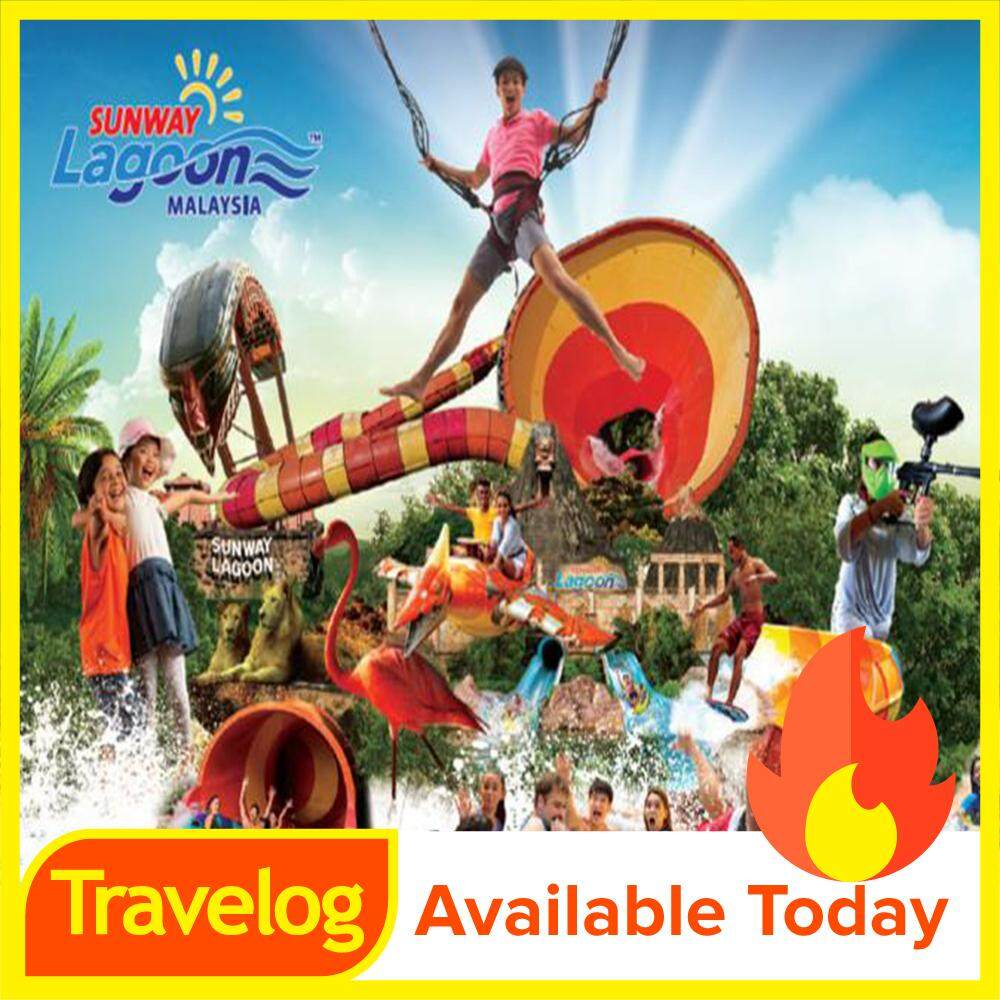 Malaysian Adult Selangor Sunway Lagoon Theme Park Ticket Lazada