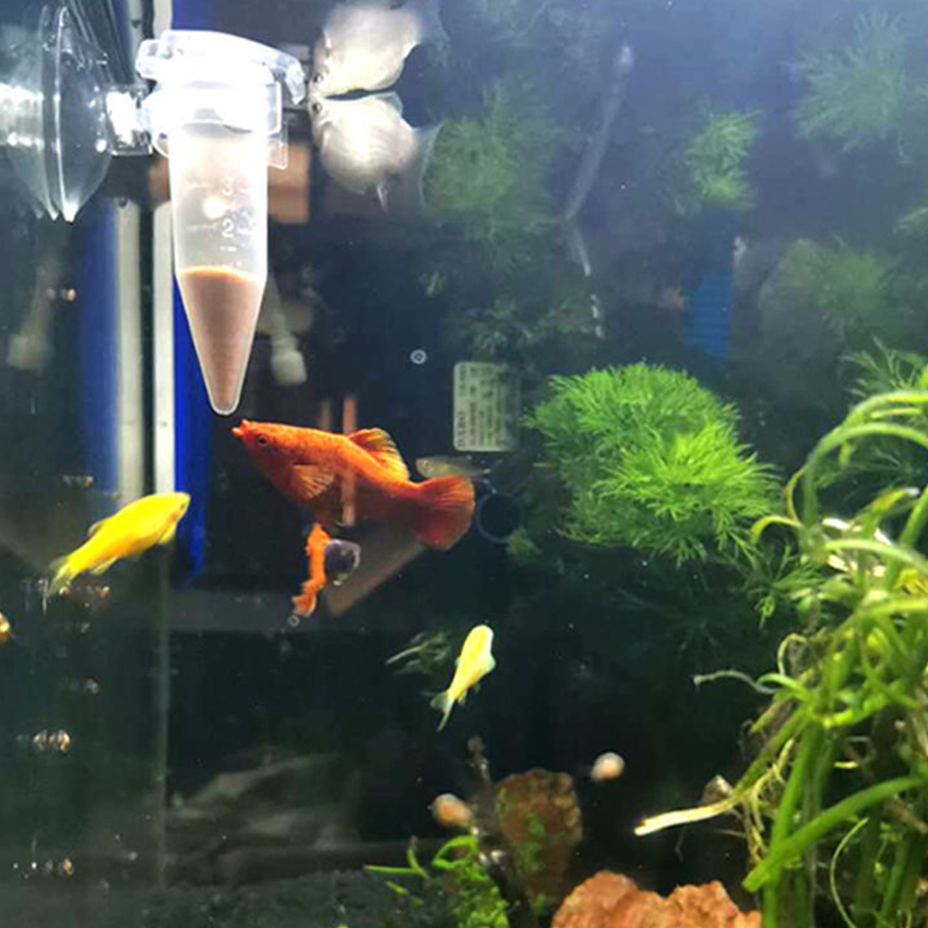 Automatic Fish Feeder Brine Shrimp Feeder Red Worm Feeding Feeder Worm Funnel Cup Fish Food Feeding Tool Aquarium Accessories