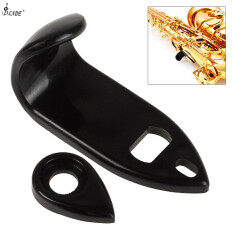 SLADE , 2 Cái Chọn Ngón Tay Cái Lớn Bằng Nhựa ABS Cứng Màu Đen Cho Alto Saxophone