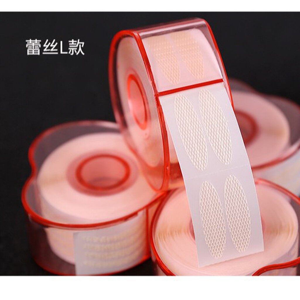 600 PCS Double Eyelid Tape Eye Tape Fiber Double Eyelid No Glue Needed