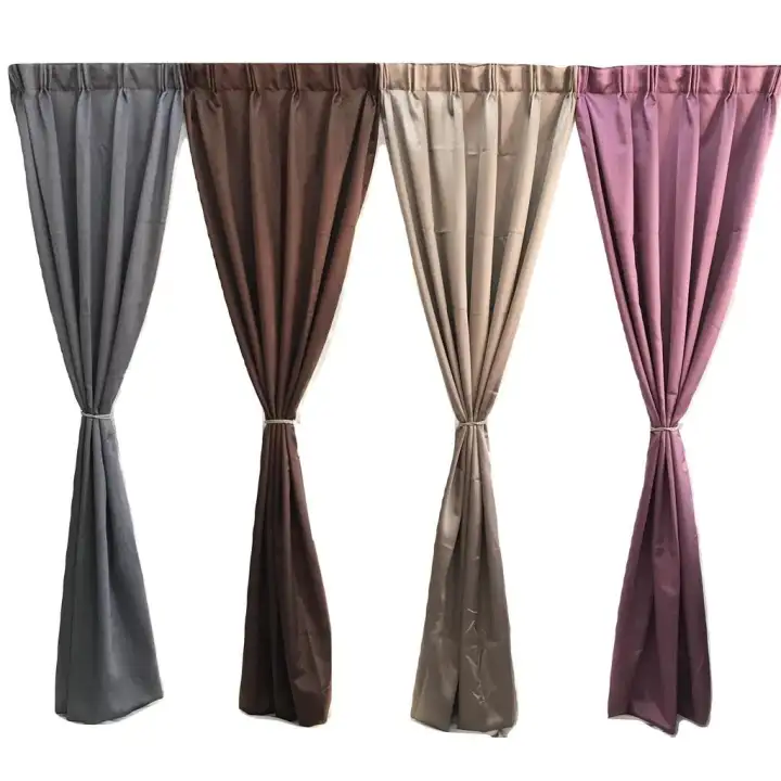 Shangarila Blackout Curtain 80 With Hook Or Eyelet Type