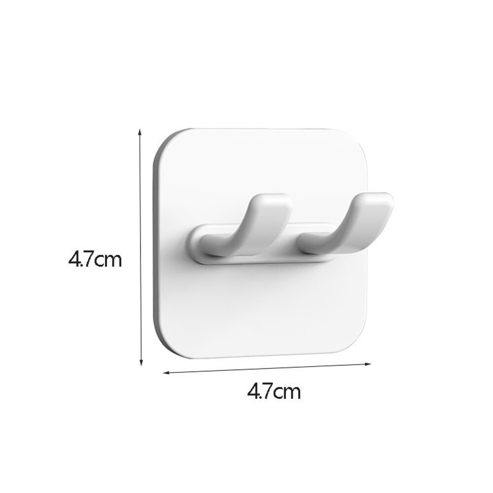 5Pcs Wall Storage Hook Punch-free Power Plug Socket Holder Kitchen Stealth Hook Wall Adhesive Hanger Bathroom Storage Tool