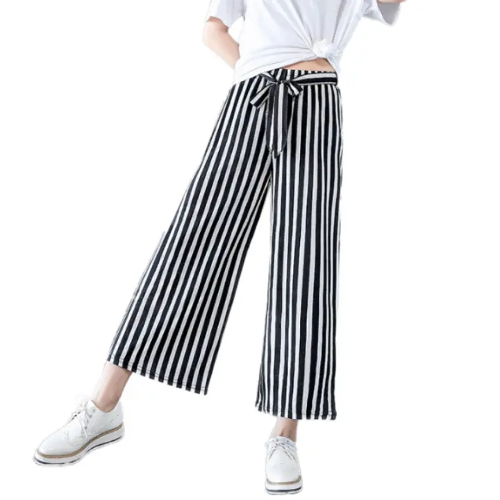 ladies trousers with elasticated ankles
