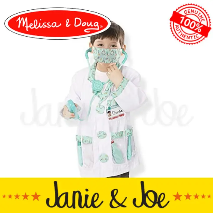 melissa and doug doctor coat