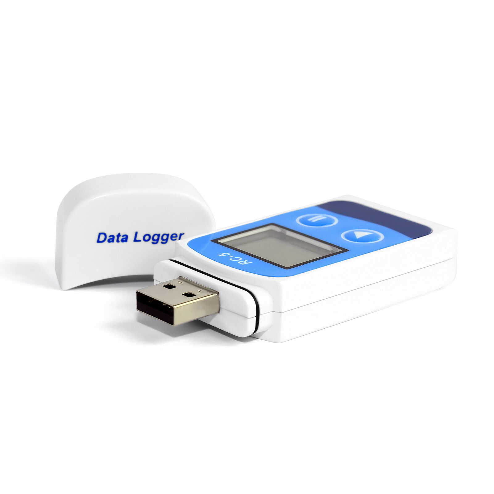 Smart Sensor Temperature Data Logger High Accuracy USB Data Recorder 32000 Points LCD Display IP67 Waterproof Industrial Data Loggers for Cold Chain Transportation