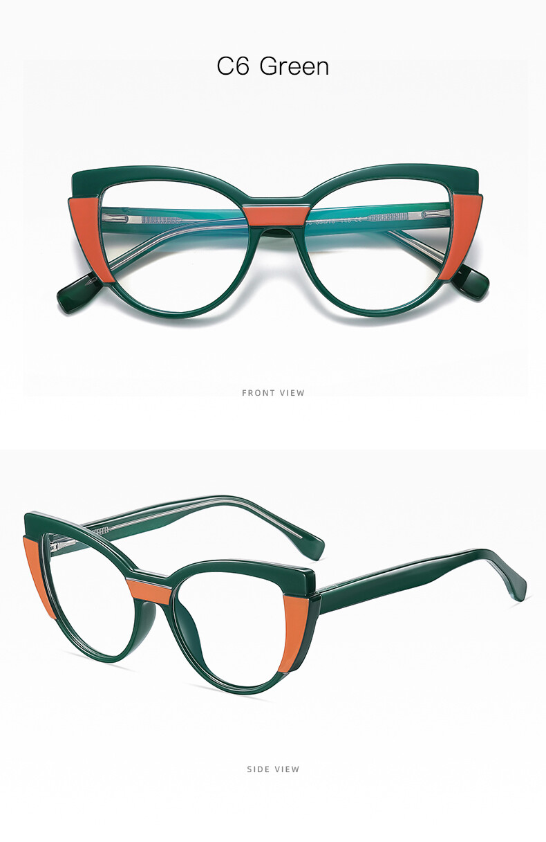 NEW TR90 Frame Blue Light Blocking Glasses Women Candy Color Glasses Optical Frame