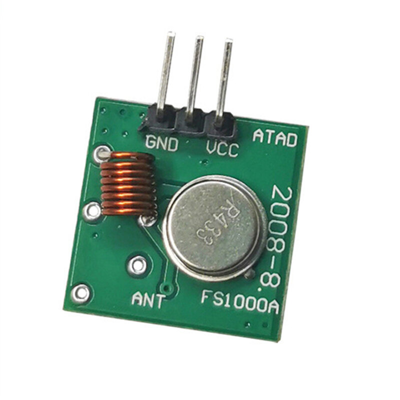 Bộ Thu Và Mô Đun Máy Phát Không Dây RF 433Mhz 5V DC 433MHZ Không Dây Cho Arduino Raspberry Pi /ARM/MCU WL Diy Kit