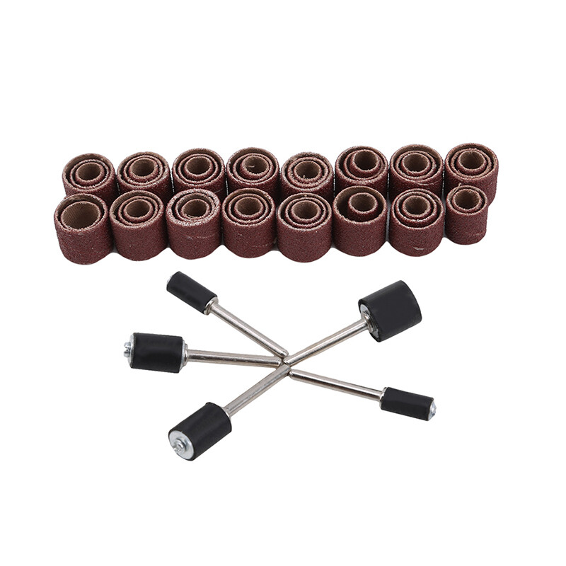 51 Pcs/set Dedicated Sanding Ring Grinding Head Polish Sandpaper Circle