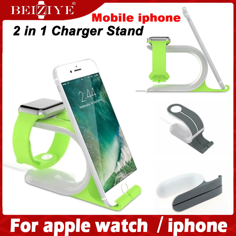 Đế sạc đa năng 2 trong 1 Giá đỡ đế sạc For apple watch ultra 2 9 8 7 6 5 4 3 2 1 SE 38/40/42/41/45/44mm 49mm Giá đỡ cho iPhone Giá đỡ máy tính bảng điện thoại di động Samsung