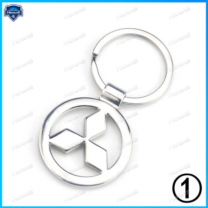 Creative Metal keychain with logo for Mitsubishi
