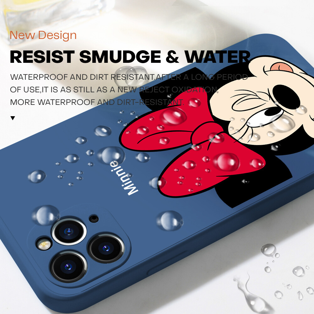 Ốp lưng hontinga cho iPhone 6 6S 7 8 Plus SE 2020, Ốp lưng hoạt hình 6 + 6S + 7 + 8 +, Ốp lưng điện thoại Original Soft Square Liquid Silicone, Ốp lưng bảo vệ chống sốc cho máy ảnh cô Gái Cho Phụ Nữ