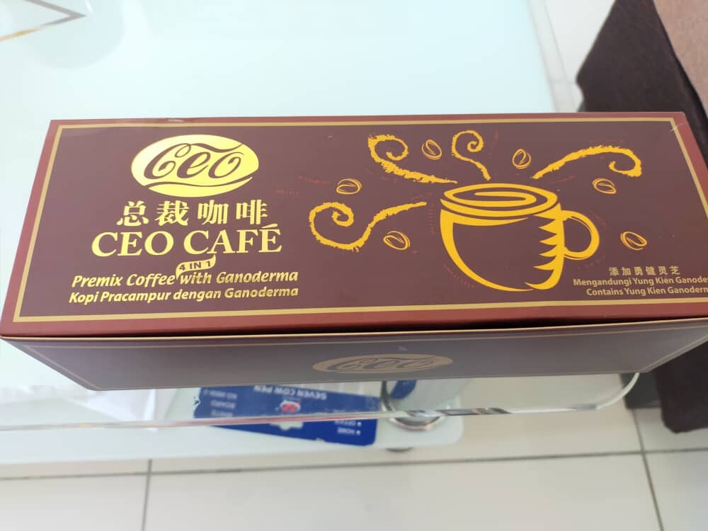 Ceo Cafe Premium Coffee With Ganoderma Lazada