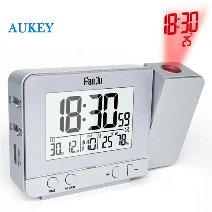 Aukey Economic Multifunction Led Alarm Clock Digital Led Lcd