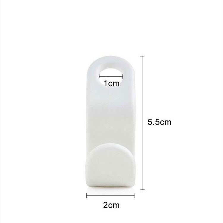 6PCS Mini Clothes Hanger Connector Hooks Cascading Plastic Wardrobe Coat Organizer Rack Holder Space Saving for Closet