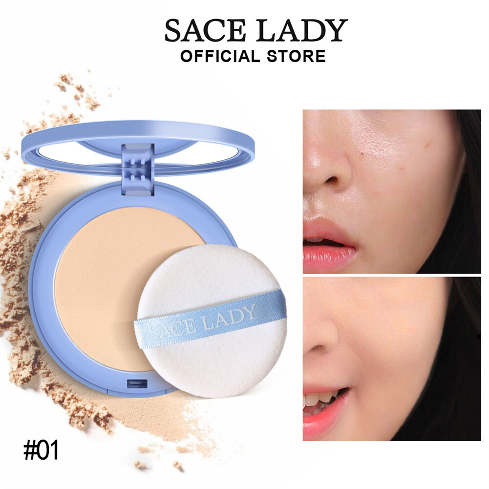 【sace Lady】stay Matte Powder Natural Oil Control Matte Long Lasting