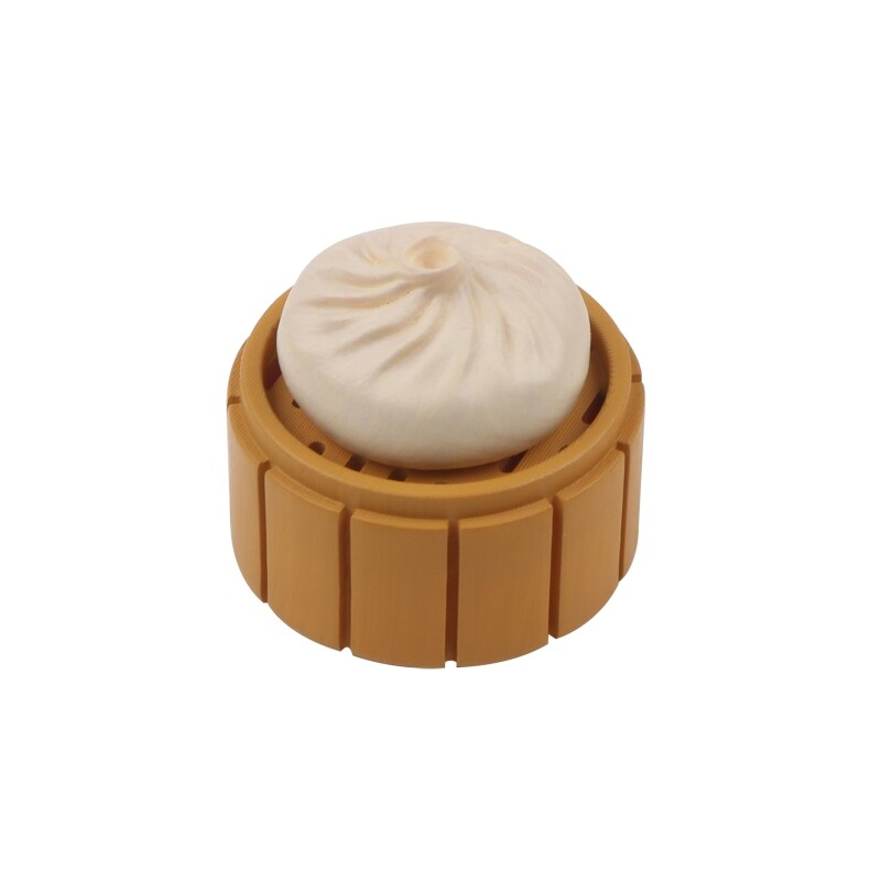 Lovely Steamed Stuffed Bun/Dumpling Magnetic Keycaps For MX Switch For Mechanical Keyboard Delicious Foods Key Cap