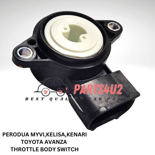 3 PIN PERODUA MYVI KELISA KENARI TOYOTA AVANZA THROTTLE BODY POSITION SWITCH / TPS SENSOR (89452