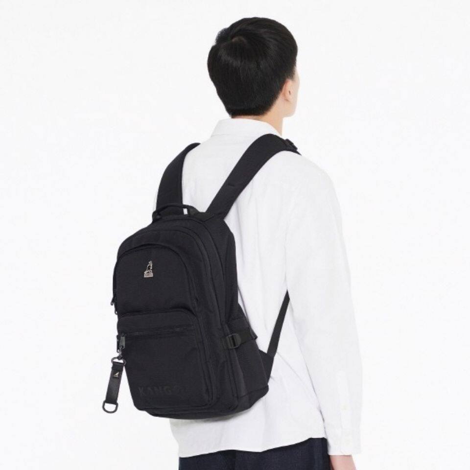 [Authentic] Kangol Backpack for Students Korean Internet Celebrity Large Capacity Computer Bag Commuter Schoolbag Trave