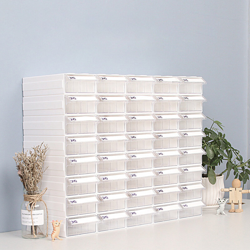 Multi-specification drawer desktop storage box free combination building blocks toy sorting box storage box
