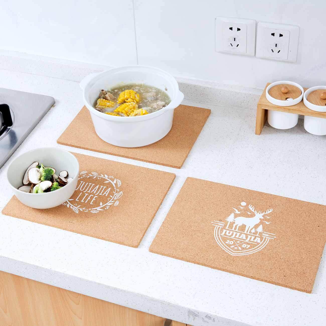 3 Dinning Placemat Bàn Gỗ Thảm Bộ Đồ Ăn Trang Trí Nhà