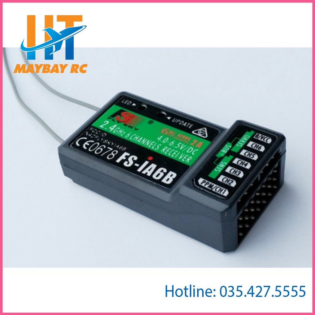 Bộ nhận tín hiệu flysky RX FS-iA6B rx ia6b