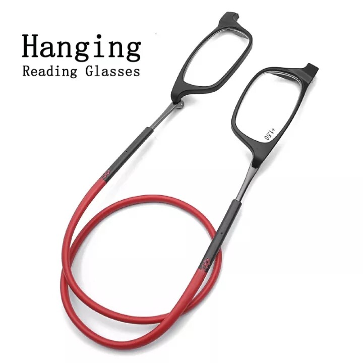 Hanging reading glasses on sale