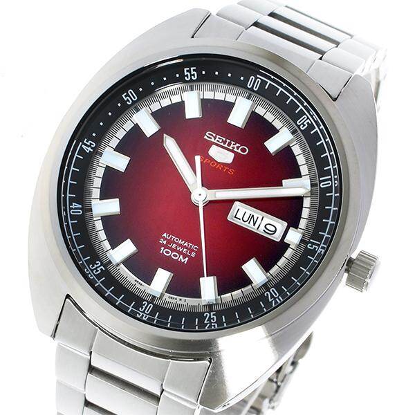 Seiko 5 Sports Automatic Japan Made Red Dial Stainless Steel SRPB17 SRPB17J1  SRPB17J Men's Watch | Lazada PH