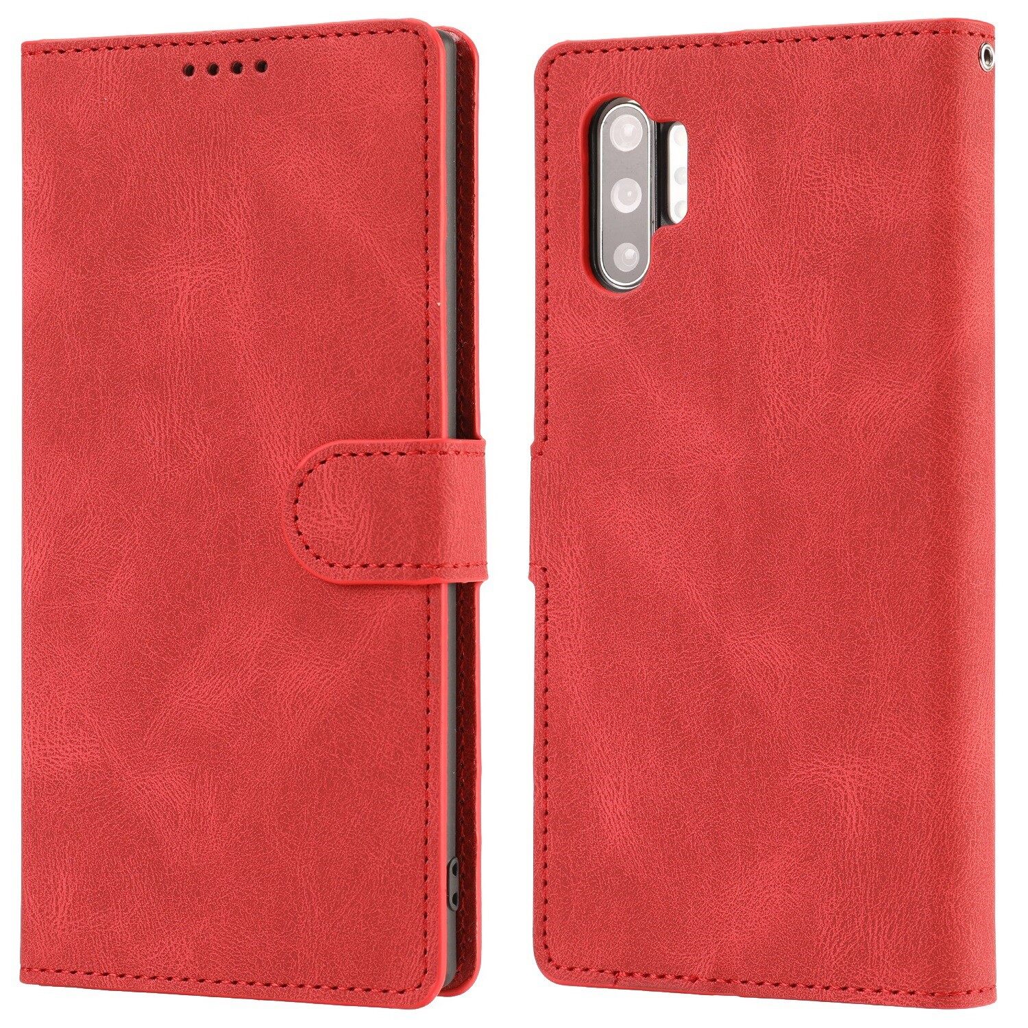 For Samsung Galaxy Note Note 9/ Note 10 Note 10 Plus Flip Wallet Case  with Magnetic Stand Card Slots Wallet Phone Cover Casing