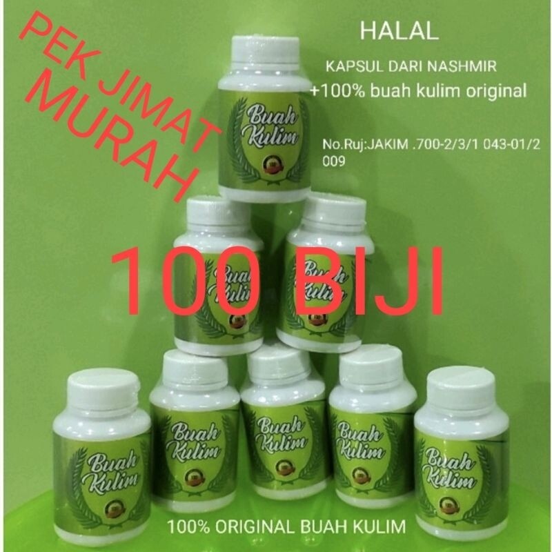 100 BIJI capsul 100 buah kulim | Lazada