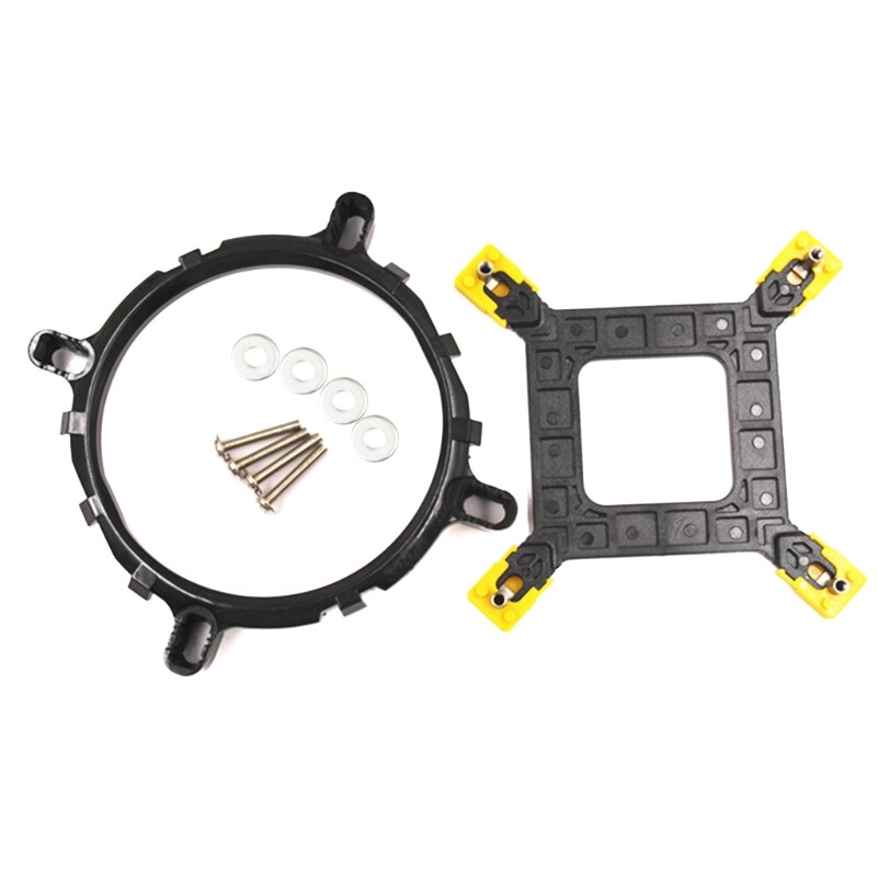 Bộ sưu tập bộ phận cho LGA775 115X 1366 Bộ dụng cụ lưu giữ khung và bộ đệm của bộ đệm Fan