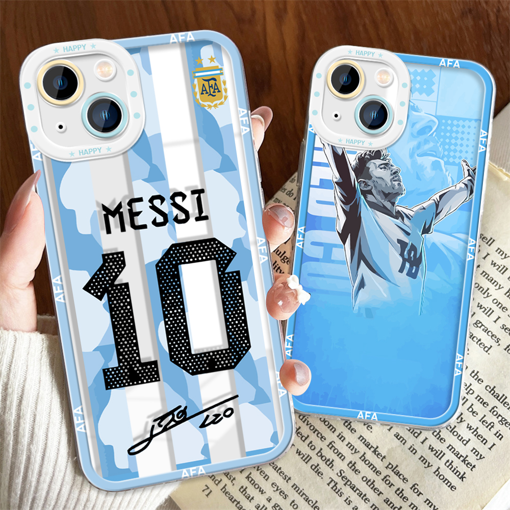 Hontinga Ốp Cho Xiaomi Redmi Note 11T Pro + Note 11S Note 11 Pro 5G 4G Note 8 Pro Note 9 Ốp Trong Suốt Ốp Điện Thoại Messi Ốp Toàn Bộ Silicon Mềm Bảo Vệ Máy Ảnh Chống Sốc ốp Lưng Cao Su Ốp Lưng Điện Thoại Ốp Mềm Cho Bé Gái