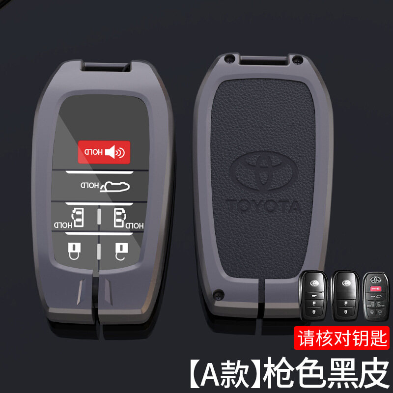 Clear Smart Key Fob Cover Case Accessories For Toyota Camry Corolla C-HR LC150 - Foto 7