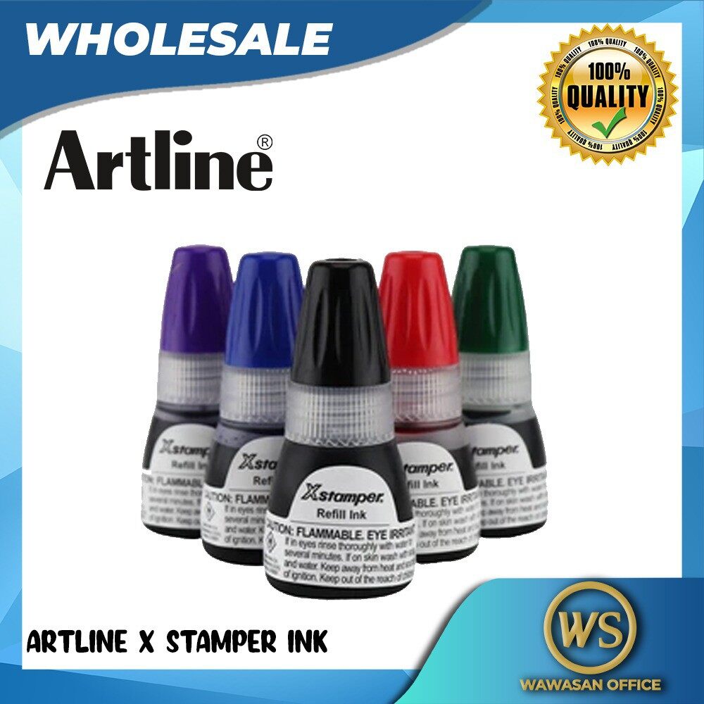 Artline Xstamper Ink Quick Pigment (10ml) Lazada